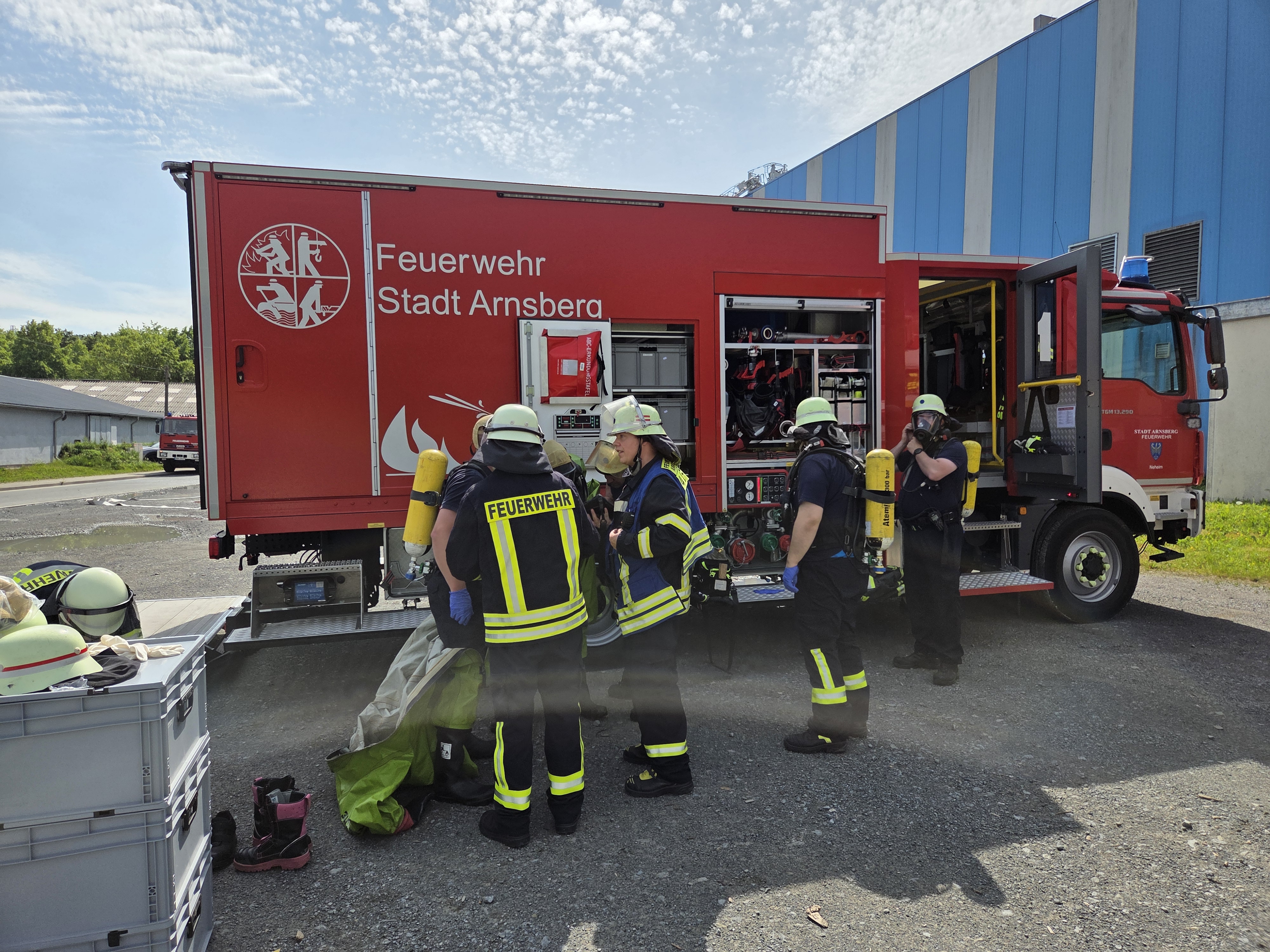 Feuerwehrübung